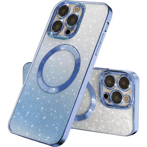 Electroplated magsafe maskica za iphone 13 pro max plava Cene