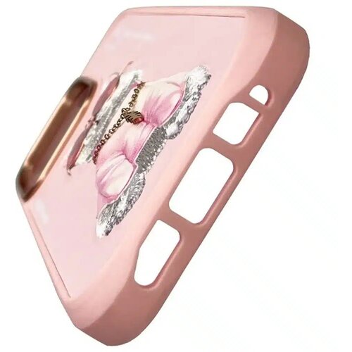 NIMMY GLASSES COOL CAT maskica za iPhone 16 Pro pink Slike