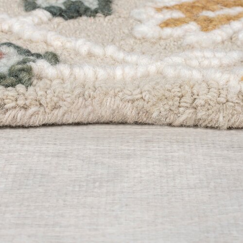 Flair Rugs Svijetlo ružičasti ručno rađen vunen tepih 120x170 cm Daphne Shaped Floral &amp;ndash; Slike