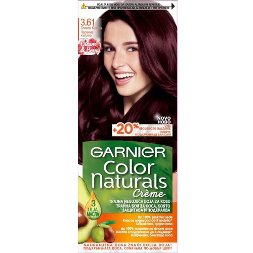 Garnier color naturals boja za kosu 3.61 Slike