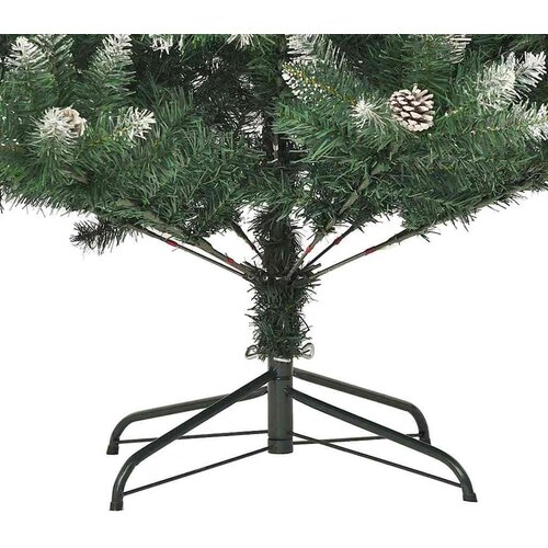 VidaXL Umjetno božićno drvce s stalakom Zelena 85 x 85 x 120 cm Slike