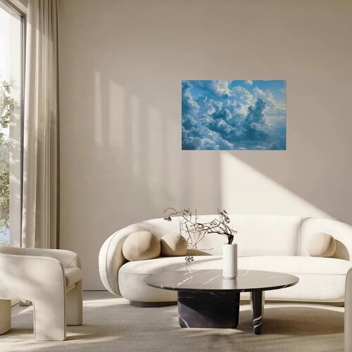  Plakat Ocean in the Air: Waving Clouds Reflecting Morning Light 60x40 Cijene