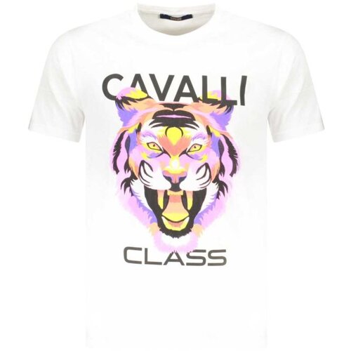Cavalli Class mu&scaron;ka majica txt60fjd060/ bela Cene