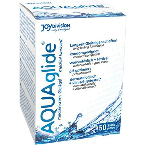 Joydivision AQUAglide Water-based Lubricant - 50 sachets