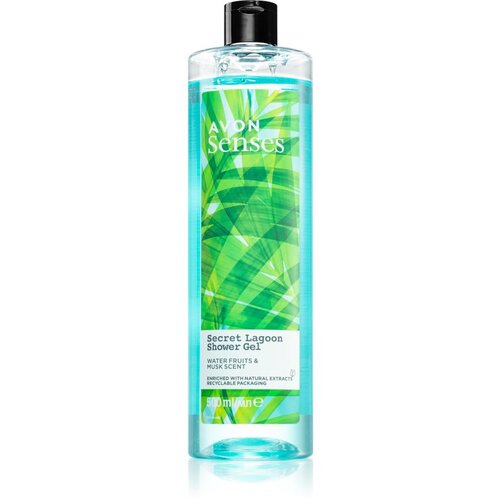 Avon Senses Secret Lagoon osvježavajući gel za tu&amp;scaron;iranje 500 ml Slike
