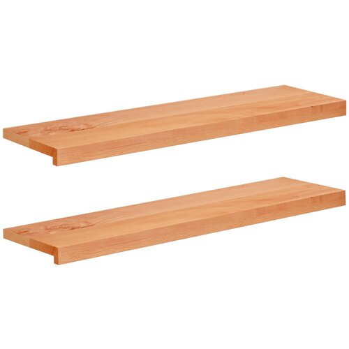 Step treads 2 kom. 90 x 25 x 2 cm Lak Čvrsto drvo bukve Cijene