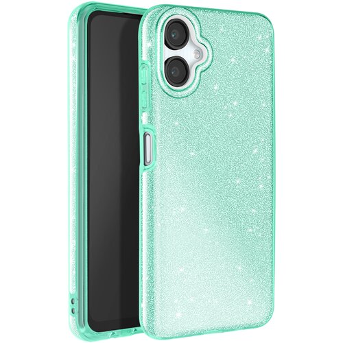 AVIZAR Ohišje z bleščicami za Samsung Galaxy A06 Odporen na udarce Glitter, Zelena, (5000013292) Cene