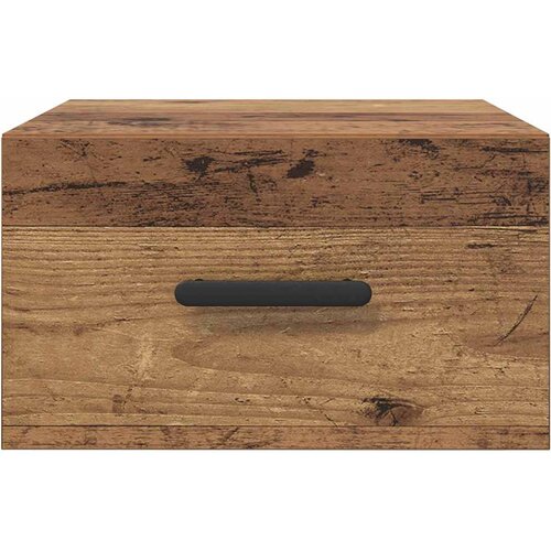  Noćni ormar 2 kom. 35 x 35 x 20 cm Konstruirano drvo Staro drvo Slike