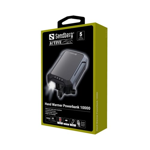 Sandberg powerbank hand warmer 420-65 10000mAh Slike