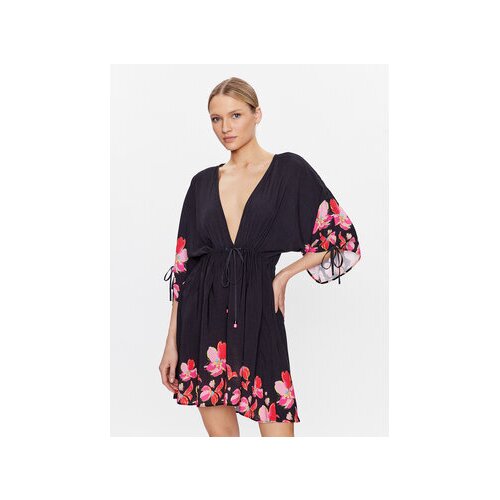 Maaji Poletna obleka 1856CPO002 Črna Relaxed Fit Slike