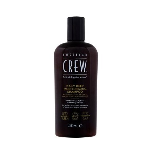 American Crew daily deep moisturizing &amp;scaron;ampon za normalne lase za suhe lase 250 ml za mo&amp;scaron;ke Slike
