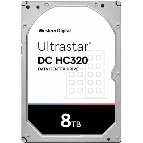 Western Digital Ultrastar DC HDD Server 7K8 (3.5’’, 8TB, 256MB, 7200 RPM, SAS 12Gb/s, 512E SE), SKU: 0B36400 Slike