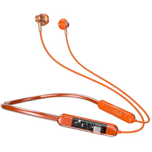 Dudao Brezžične slu&amp;scaron;alke U5Pro+ Bluetooth 5.3, oranžne, (21979779) Slike