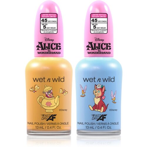 Wet&amp;#039;n wild Alice in Wonderland In a World of My Own lak za nokte 2x13 ml Slike
