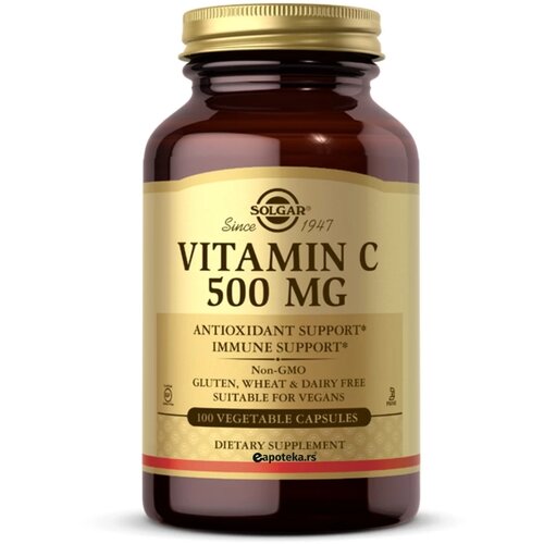 Solgar vitamin c 500 mg A100 Slike