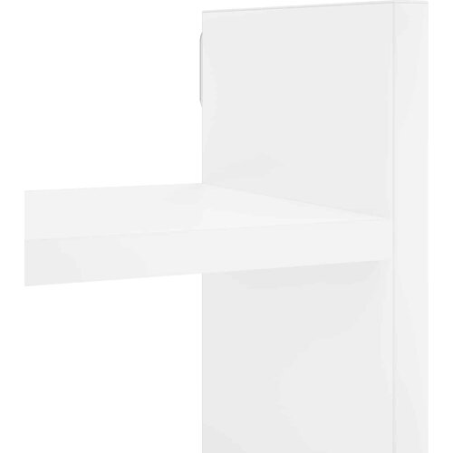  Zidna polica Bijela 90 x 17 x 32 cm Prerađeno drvo Slike