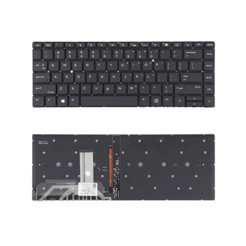  tastatura za laptop hp elitebook x360 1040 G4 1040 G5 1040 G6 mali enter backlight ( 111499 ) Cene