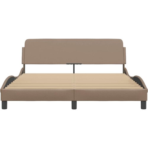  Okvir za krevet Dover cappuccina 160x200 cm umjetna kože Slike