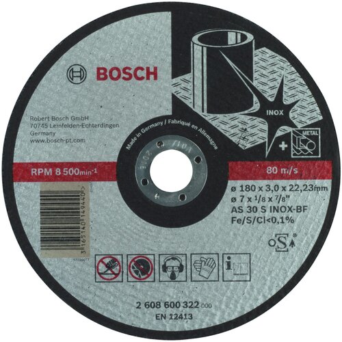 Bosch Expert for Inox rezne ploče sa ravnim centrom, otvorom od 22,23 mm za velike ugaone brusilice 2608600322 Cene