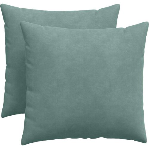 VidaXL jastučići za sofu 2 pcs morska zelena 50 x 50 cm Slike