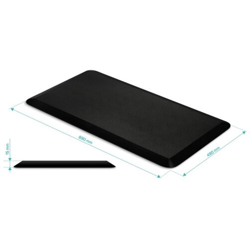Connect IT CFH-4200-BK - Protivumorna podloga za noge, crna Slike