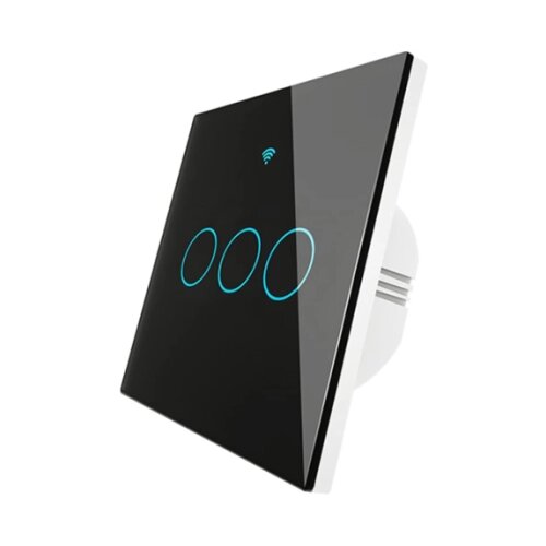 Moes® SMART ZIGBEE PAMETNI PREKIDAC SA 3 PREKIDACA CRNI ZS-EU3-BK-MS Cene