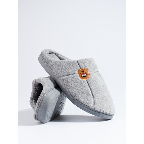 SHELOVET Men's gray comfortable slippers Cene