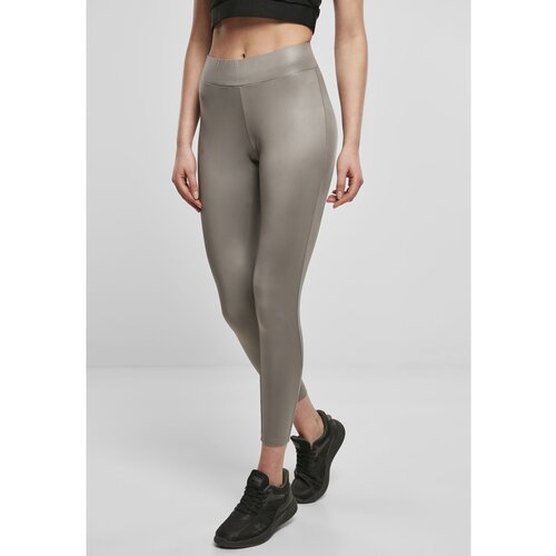 Urban Classics ladies imitation leather leggings asphalt Cene