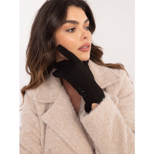 Wool Fashion Italia Gloves-AT-RK-239503.31-black Slike