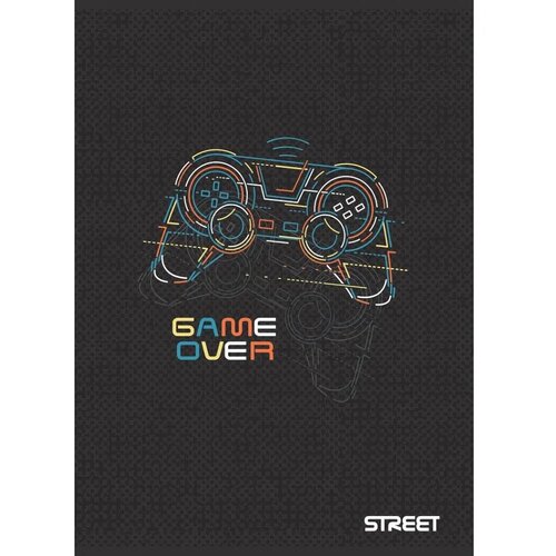 STREET Zvezek Gaming A5 črte z robom Slike