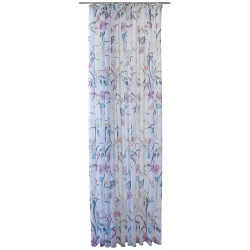 Mendola Fabrics Bela prosojna zavesa 300x260 cm – Mendola Fabrics