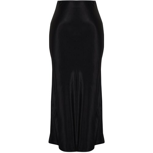 Trendyol Black Satin Woven Skirt Cijene