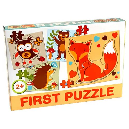 Mađarski proizvođač Životinjske puzzle za bebe - D - Toys Cene