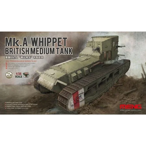 Meng Mk.A Whippet Britanski srednjetežki tank, (21312511)