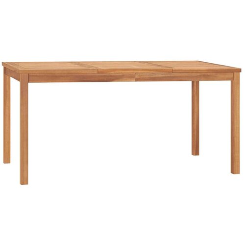  Vrtni blagovaonski stol 160 x 80 x 77 cm od masivne tikovine Cijene