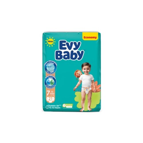 Evy Baby pelene twin xxl 7, 19+kg, 21kom ( A106246 ) Slike