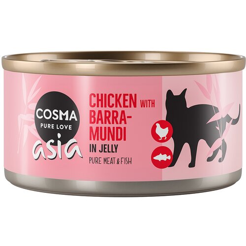 Cosma Asia v želatini 6 x 170 g - Tuna & ploščič Cene