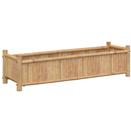 Maison Chic Cvetlično korito - Cvetlični Lonec 100x30x25 cm bambus, (21789238) Slike