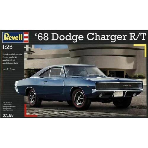 Revell model avtomobila 1:25 07188 Dodge Charger 1968 R/T