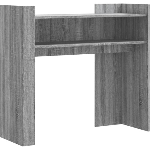 Maison Chic konzolna miza - miza ob steni siva sonoma 100x35x90 cm inženirski les, (21786244) Slike