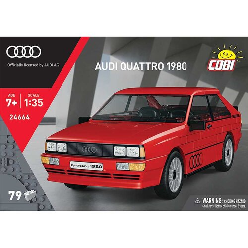 Cobi Toys COBI: Audi Quattro 1980 - igrača za sestavljanje avtomobila (24664) Cene