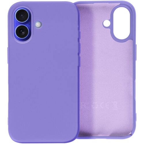 AVIZAR Ohi&scaron;je za iPhone 16 Poltrdno Soft-touch proti odtisom, Vijolična, (5000016671) Cene