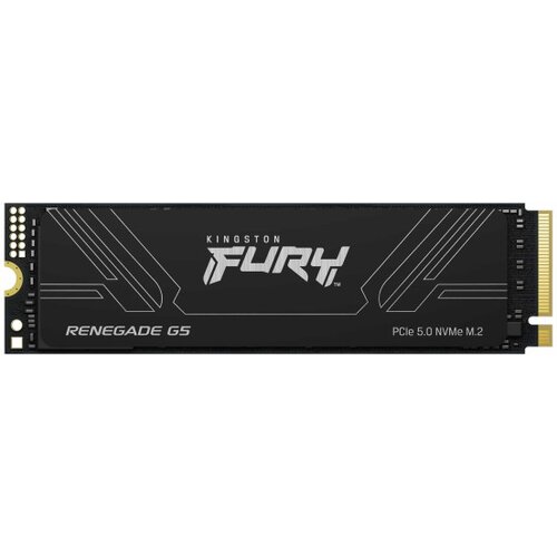 Kingston M.2 NVMe 1TB, 2280, Gen PCIe 5.0x4, 3D TLC NAND, FURY Renegade G5, Read up to 14200 MB/s, Write up to 11000 MB/s (Single-sided) ( SFYR2S/1T Cene