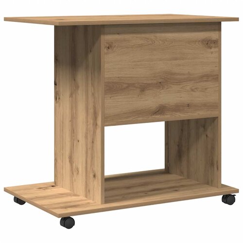  Računalni stol Artisan hrast 80x50x75 cm konstruirano drvo Slike