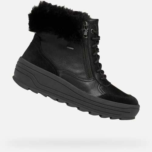 Geox Black women's ankle boots Milleiny Abx - Women's Cene
