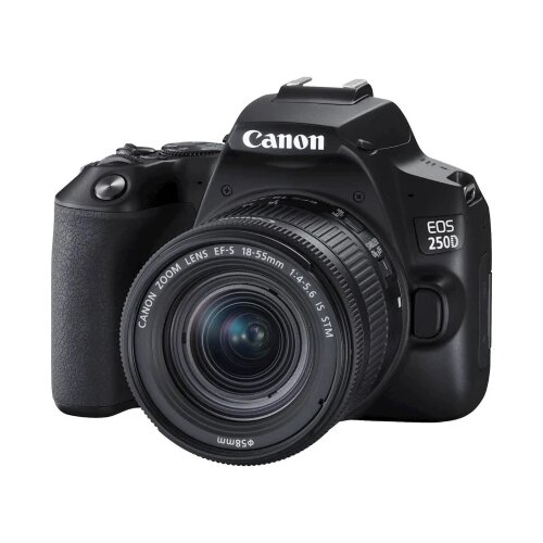 Canon Fotoaparat EOS250D1855IS BK Slike