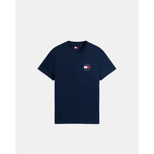 Tommy Hilfiger Majice s kratkimi rokavi DM0DM21910 Modra Slike