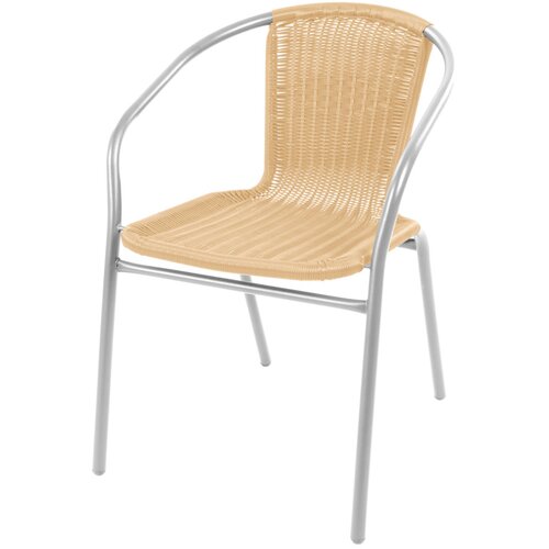 Linder Exclusiv Vrtni stol RATAN Silver/Beige, (21129886) Slike