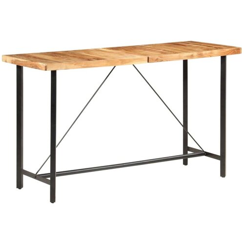 vidaXL Barska miza 180x70x107 cm trden akacijev les Cene