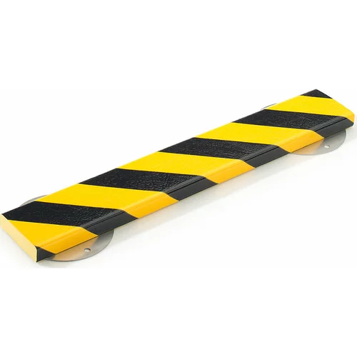 SHG Zaščita površin Knuffi®, z montažno letvijo, tip S, kos 500 mm, črno / rumene barve